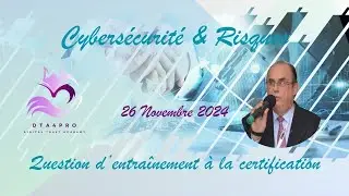 🎯 Question CISA/CRISC/CISM : Ma&icirc;trisez l'Appr&eacute;ciation des Risques en Cybers&eacute;curit&eacute; ! | #DTA4PRO