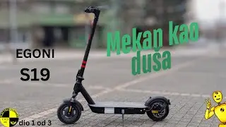 EGONI S19  električni romobil unboxing