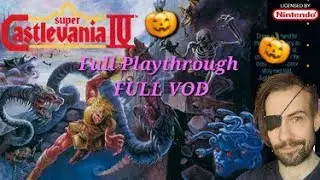 🎃Happy Hallowstream!👻 | Castlevania 4!