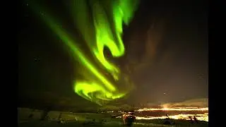 Aurora Borealis over Tromso, Norway (October 2025)