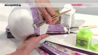 [Schritt f&uuml;r Schritt] - D&eacute;copatch Vase