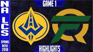 GGS vs FLY Highlights | NALCS Spring 2018 S8 W2D1 | Golden Guardians vs FlyQuest Highllights