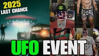 GTA Online UFO Event 2025 Last Chance (RARE Unlocks and Rewards)
