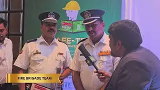 Winner Bites of the Safe India Hero Plus Awards Mumbai Fire Brigade Team