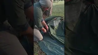A quick snippet of my Alpkit Elan bivvy review live on the channel now. Check it out! #bushcraft