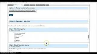 Using CANSIM to retrieve a custom table