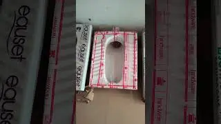 Johnson Eauset Hindware Indian Style 23 Inch Toilet Seat Sanitary Bathroom Showroom