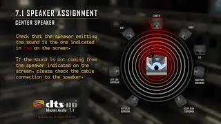 Dolby Pro Logic II - Test 5.1 mix from 7.1 source - DTS Speaker Assignment Demo
