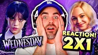 WEDNESDAY IS BACK! Season 2 Episode 1 REACTION | Netflix (2025) | Jenna Ortega