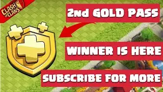 *NEW* Gold Pass Winner Announcement | Clash of Clans | Clashflict
