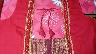 Sambalpuri Blouse design/New model blouse design/Latest blouse back nack design