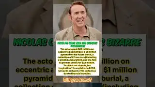 Nicolas Cage&rsquo;s $30 Million Bizarre Purchases You Won&rsquo;t Believe!