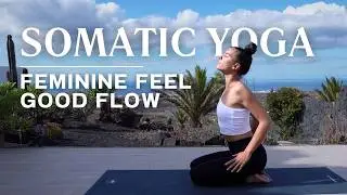 Intuitive Somatic Yoga: Strengthen your intuition and feminine energy | 10-minute body meditation