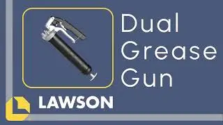 How to Use the Dual Grease Gun with Pistol & Lever Handle from Lawson Products