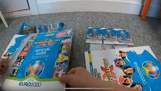 Unboxing panini EURO 2020 starter pack unboxing UK & Ireland special edition