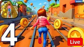 Subway Princess Runner - Gameplay Walkthrough Part 4 - Princess Subway Surfers (iOS, Android)