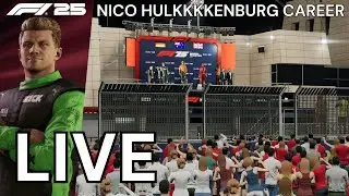 LIVE: F1 25 Nico Hulkenburg Driver Career Mode