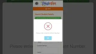 Invalid enrollment number in digishakti | invalid enrollment इसे कैसे सही करे #ytshorts #shorts