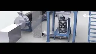1-Minute Animation: The Full Integrated Graphite Processing Line in Action