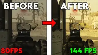 THE BEST PC Settings For COD MODERN WARFARE 2019: *BOOST FPS* in Call Of Duty MW (2021 Update) +200