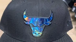 Chicago Bulls NBA New Era Oil Dye 59FIFTY Fitted Hat