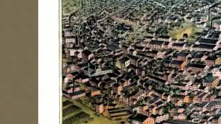Saint Louis Missouri 1859 Panoramic Bird's Eye View Map 7193