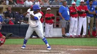 Maurice Hampton, Jr, Memphis University H.S. OF (game swings 2018 Perfect Game All-American Classic)