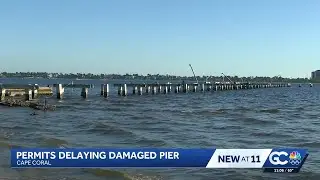 Cape Coral Yacht Club pier rebuild delayed amid federal permit delays