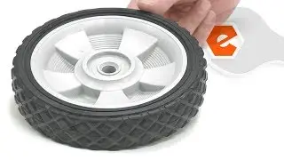 Yard Machines Lawn Mower Repair - Replacing the Wheel (Yard Machines Part # 734-04063B)