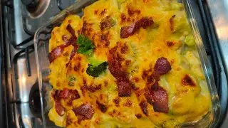 Chicken Divan /Chicken Casserole cheesy creamy & yummy