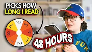 Letting A Random Number Generator Pick How Long I Read For | 48 Hour Reading Vlog #booktube