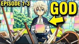 Reincarnated as a Prince, Banished for Being Weak&hellip; but His OP Power Can Create ANYTHING [#1-3]