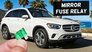 MERCEDES GLC Power Mirror Side Door Mirror  Fuse Relay Location GLC 300 GLC 43 GLC 63 GLC 200 GLC 20