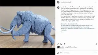 Woolly Mammoth Eons Creative Beast Studio Action Figure Prototypes Revealed!