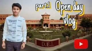 ||Open day in dayalbagh College||#Vlog#youtube#vlogger 