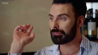 Rylan gags on offal in a restaurant in Florence with Rob Rinder | Rob and Rylan's Grand Tour 2024