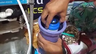 RO REPAIR SERVICE TESTING 25LTR. FR RO PUMP SV SEDIMENT FILTER HOW CHANGE