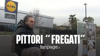 Roma, pittori di strada 