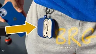 BRG for Airpods Pro 2 - Shock Absorbing Protective Silicone Case!