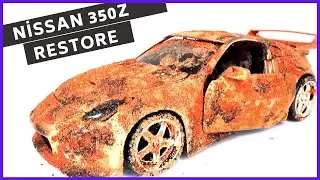 Abandoned Nissan 350Z Diecast Model Restoration