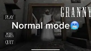 I beat Granny Normal mode (the ending was crazy)😱