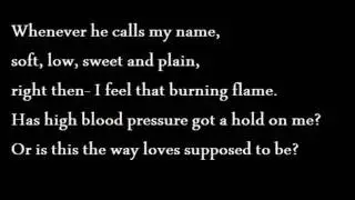 (Love Is Like A) Heatwave- Martha Reeves & The Vandellas LYRICS.