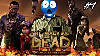 PLAYING THE WALKING DEAD TELLTALE GAME | The Walking Dead: Part 1