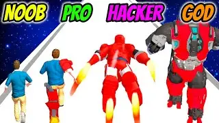 NOOB vs PRO vs HACKER vs GOD - Full Metal 3D