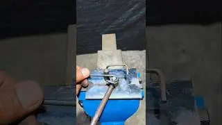 Turning scrap metal into an accurate chain#shortsfeed #homemade #idea #shortvideo