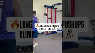 10-Minute Rep Ladder Circuit Challenge 🔥 Legs, Chest & Core Burn!