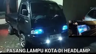 MODIFIKASI LAMPU KOTA / LAMPU SENJA DI COLT T120SS PINDAH KE HEADLAMP