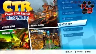 Crash Team Racing Nitro Fueled | Cup Races | Velo Cup (Original Music)