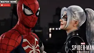 Spider Man Remastered - Capture Black Cat Parkour Mission Gameplay