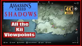 Assassin's Creed Shadows All the Kii Viewpoints guide